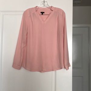 100% Polyester long sleeve blouse